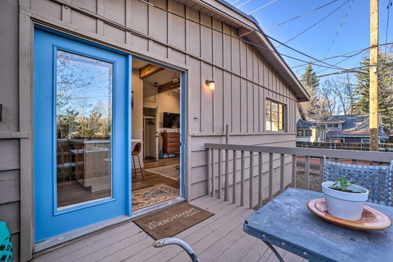 Cozy Flagstaff Studio With Patio - Near Dtwn! Exterior foto